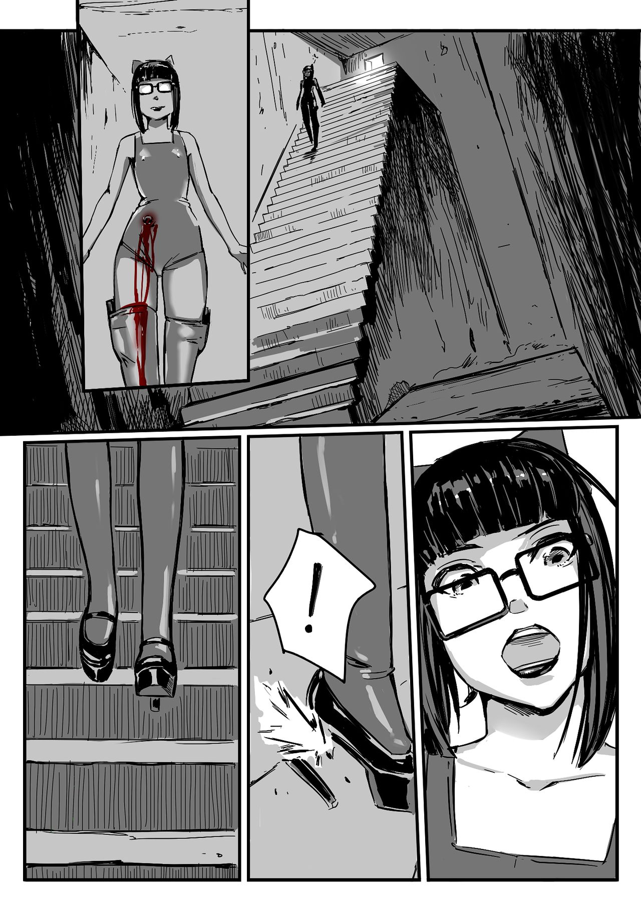 School girls duel page 7 full
