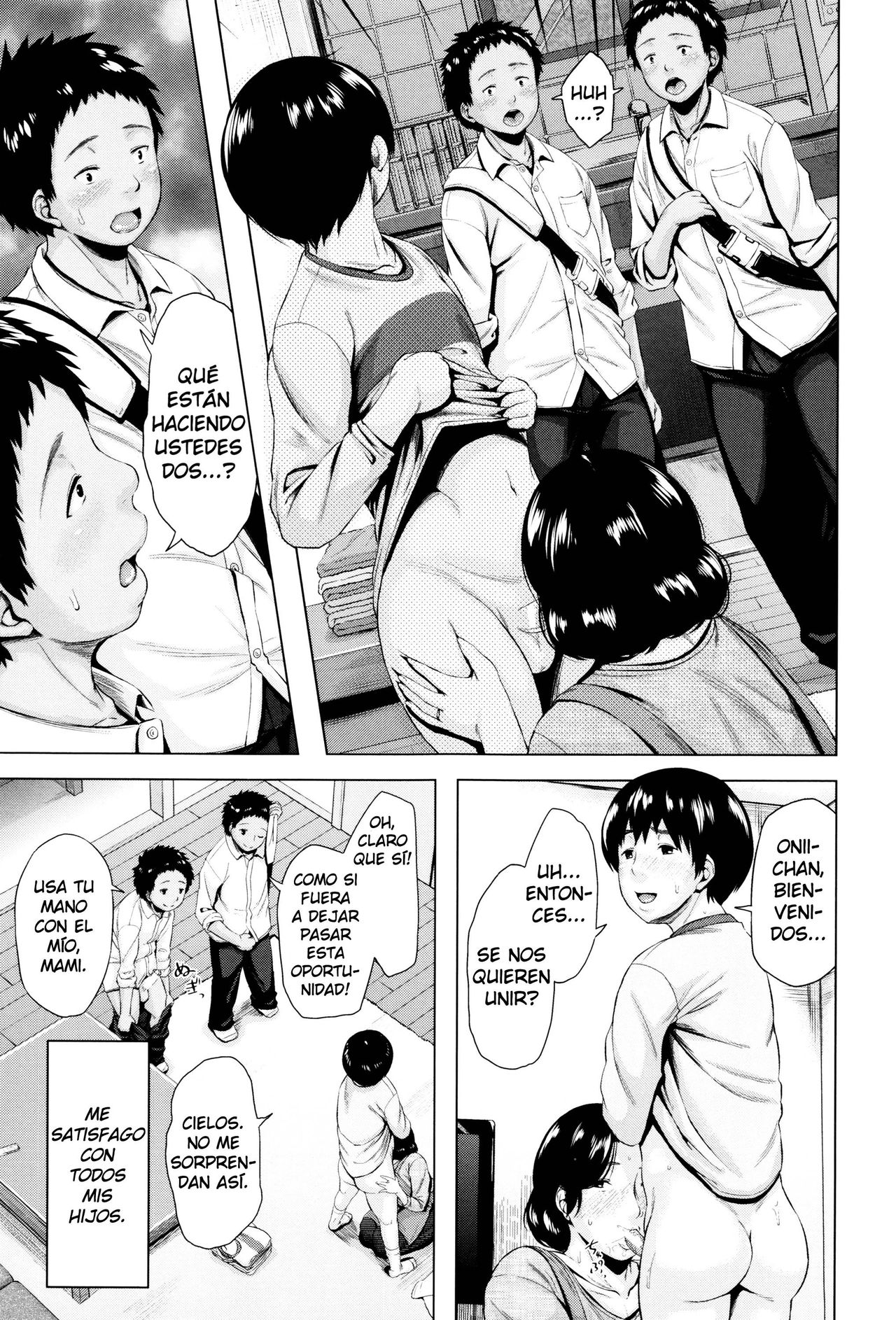 Boshishishishishishi Soukan | El Adulterio de Una Madre y Sus 6 Hijos page 7 full