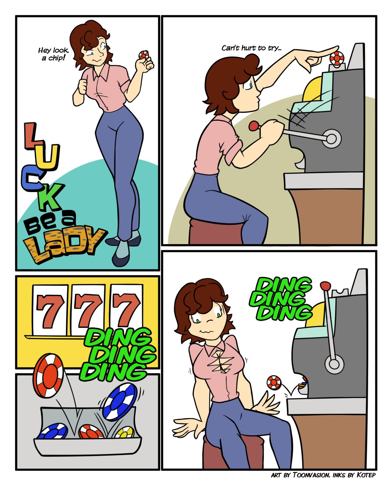 Luck be a Lady page 1 full