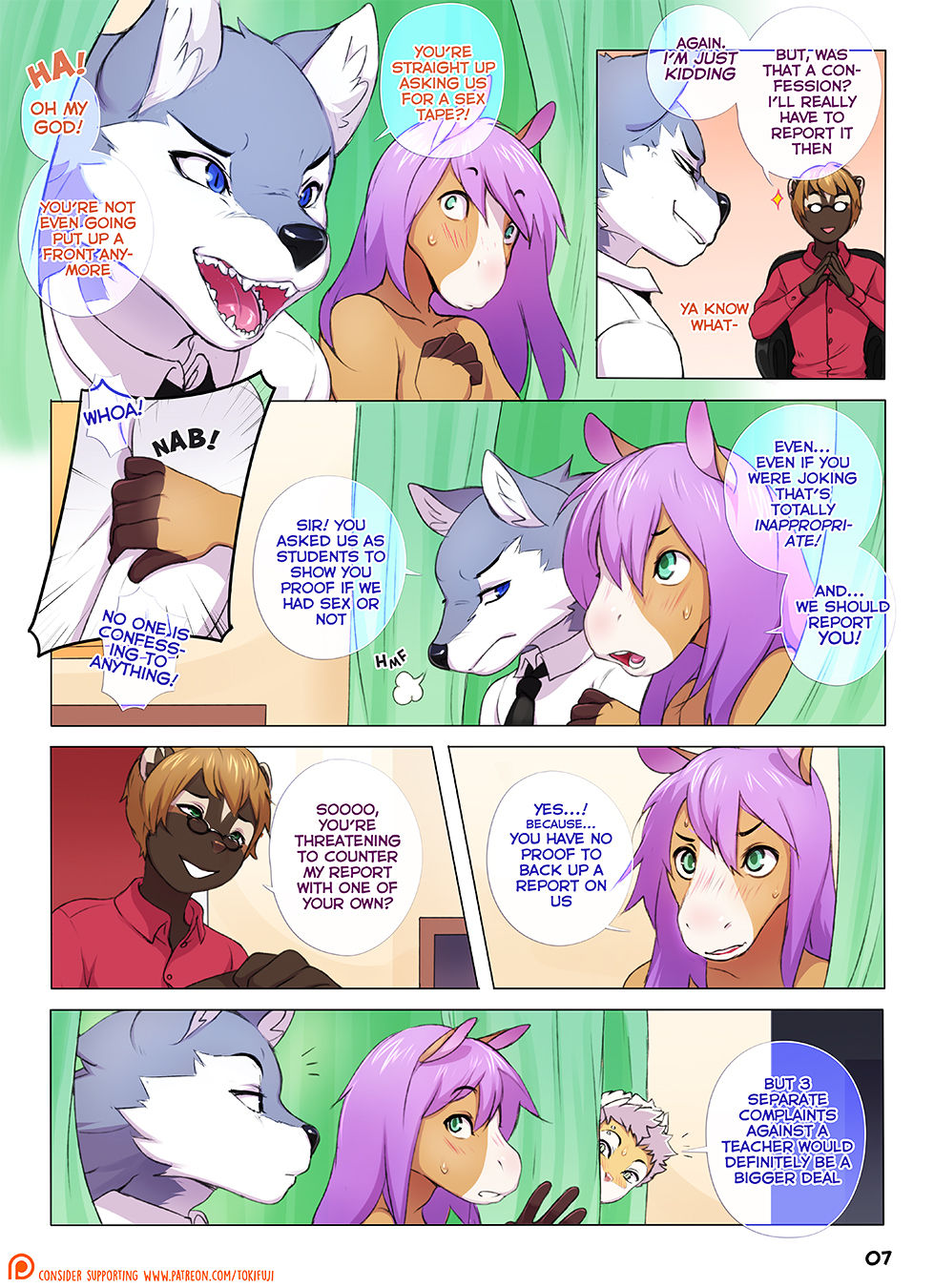 Going Down In Glory 3 page 7 full
