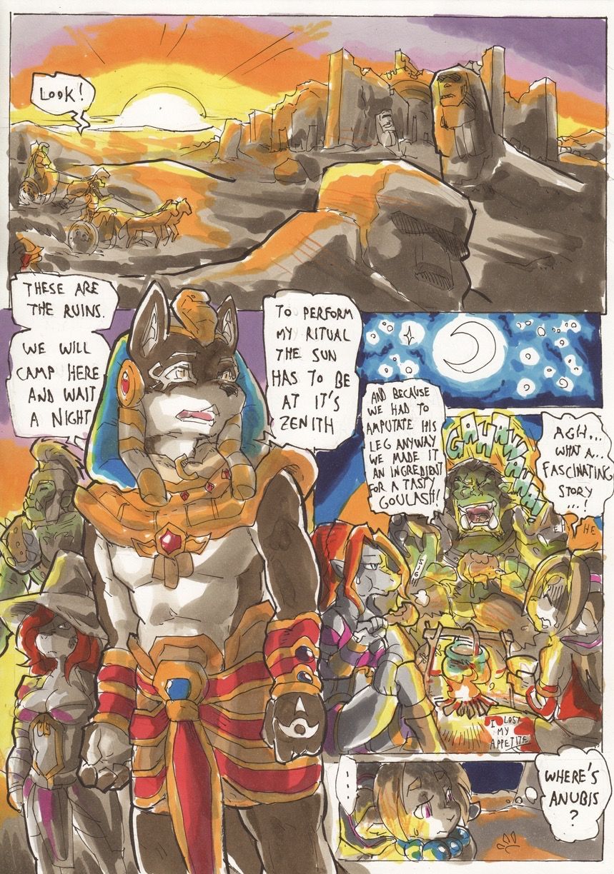 Anubis Stories Chapter 4 - Desert Collossus page 5 full
