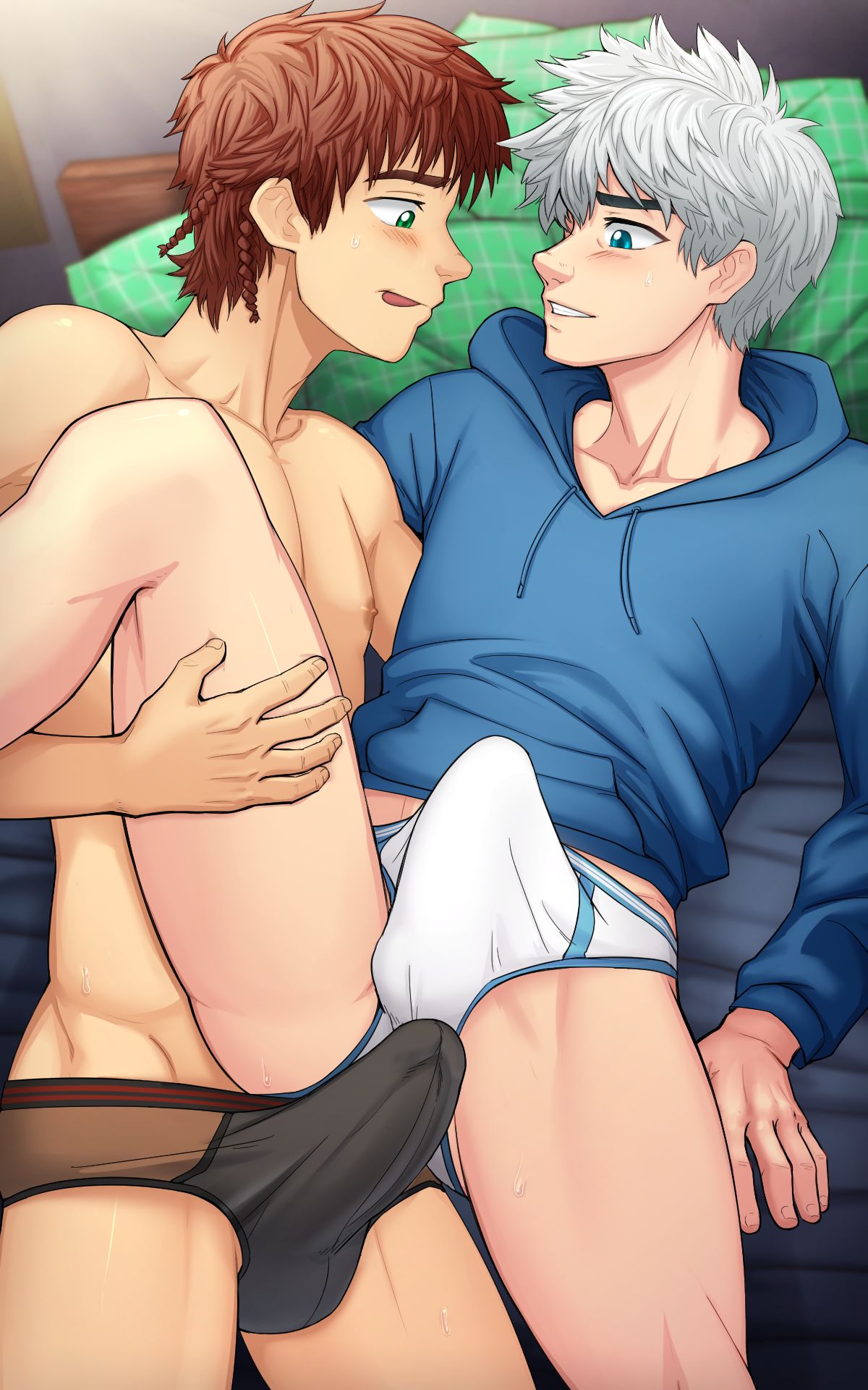 Dreamworks - Jack Frost X Hiccup #4 page 2 full