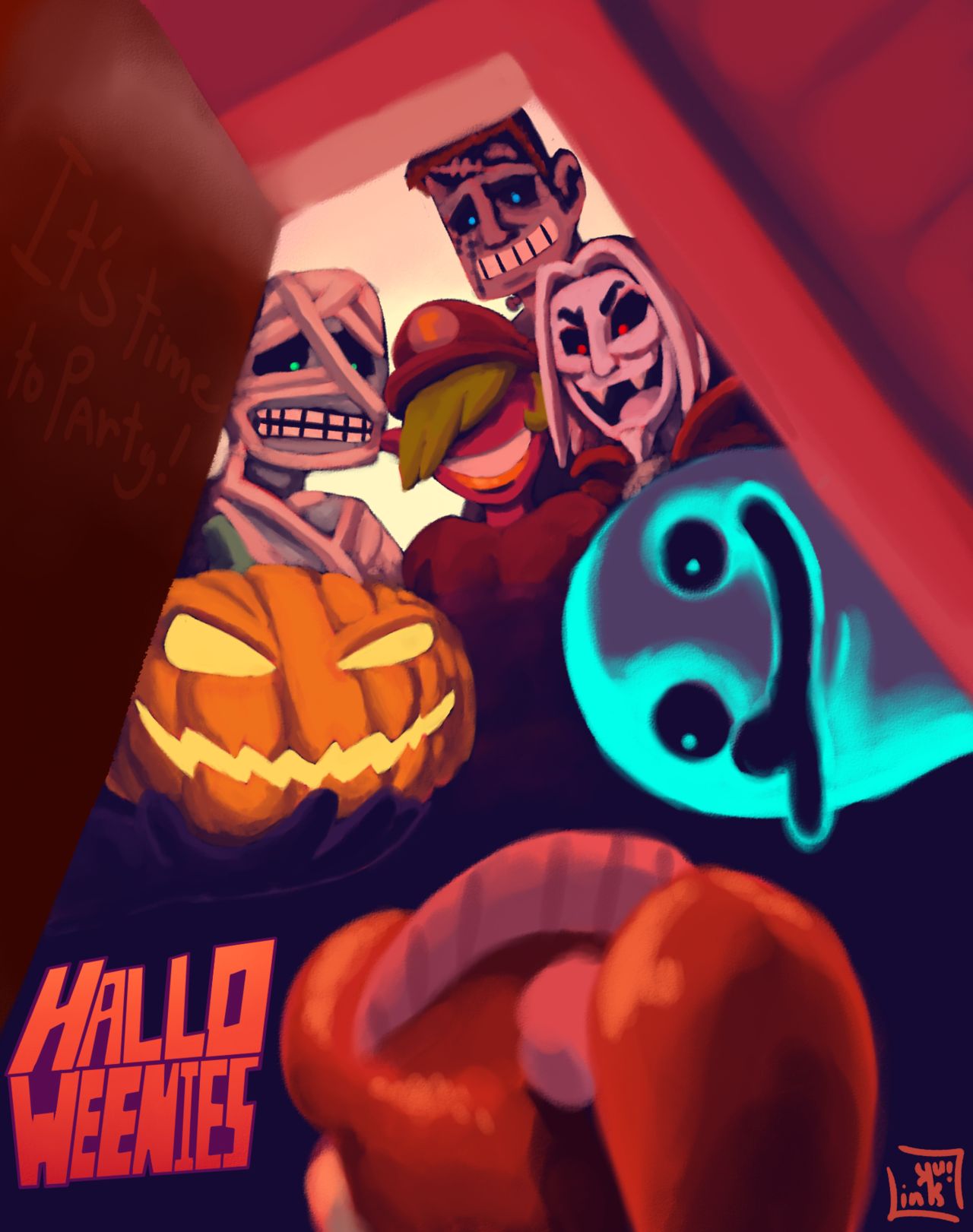 Hallo-Weenies page 1 full