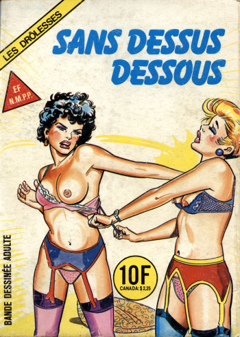 Elvifrance - Les drolesses - 019 - Sans dessus dessous cover