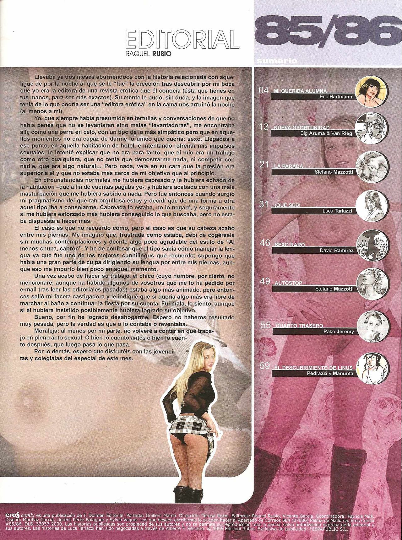 Eros Comix #85/86 page 3 full