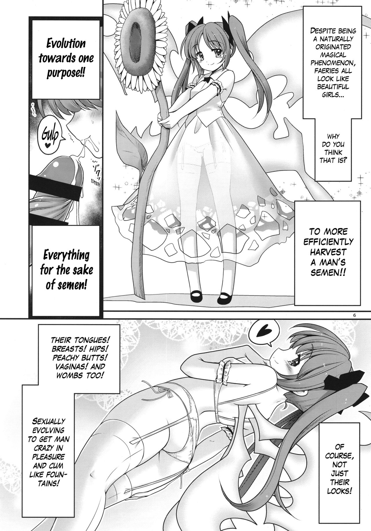 Seieki ni Muragari Suitsuku Yousei-tachi page 6 full