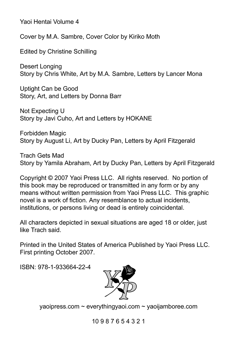 Yaoi Hentai Vol. 4 page 3 full