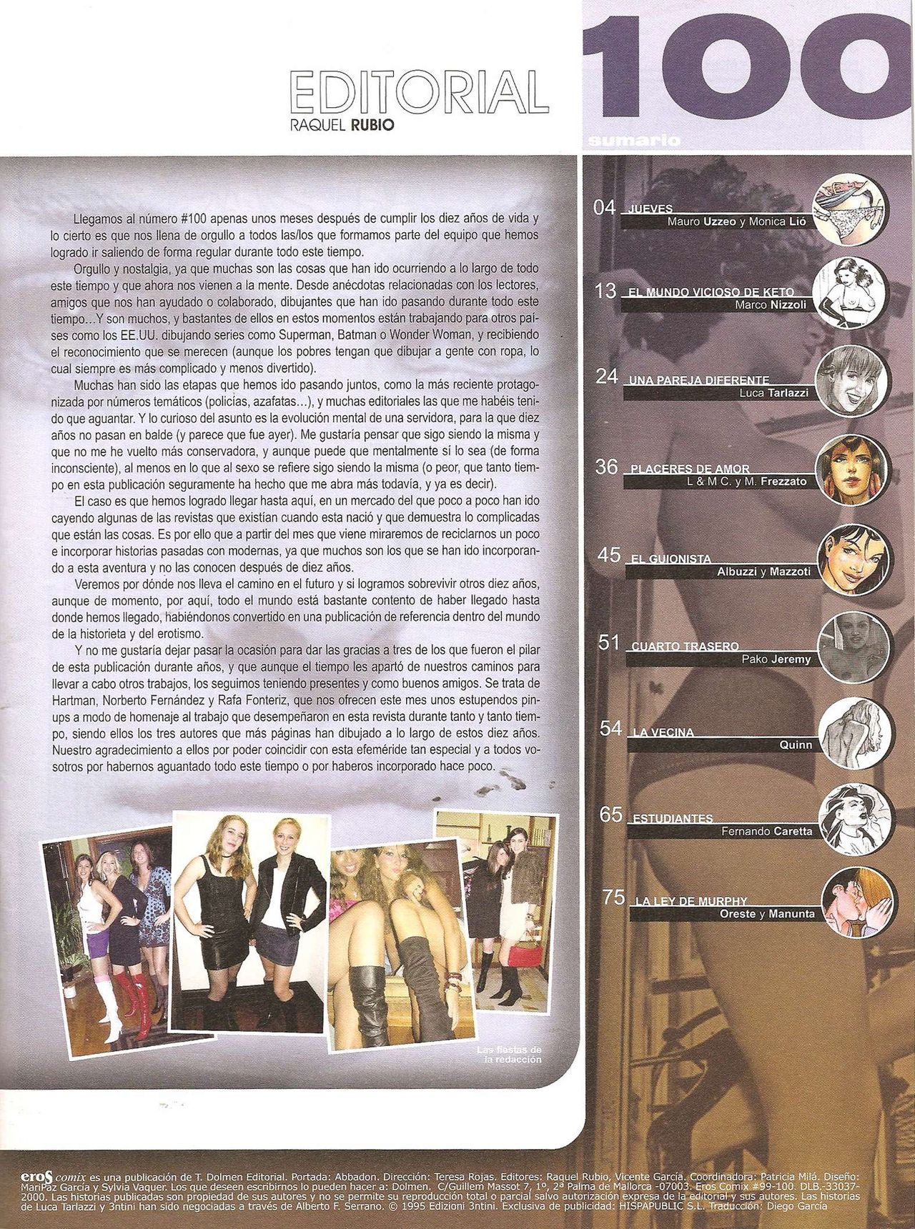 Eros Comix #99/100 page 3 full