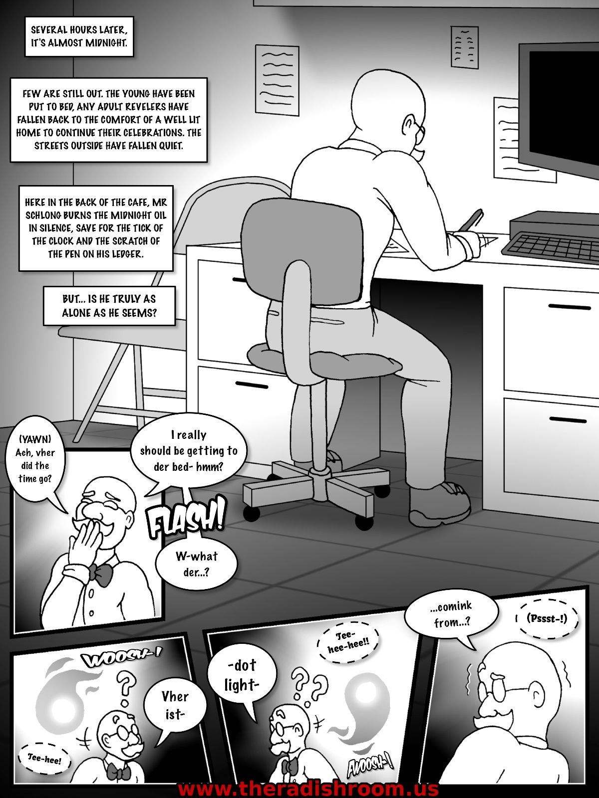 Tales of Schlock #39: Pumpkin Spice Latte page 9 full