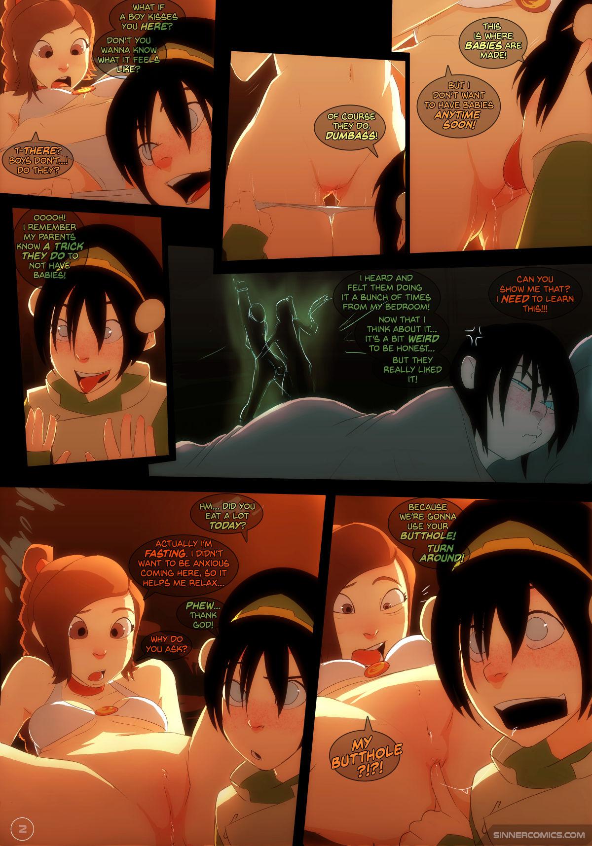 Toph vs. Ty Lee page 2 full
