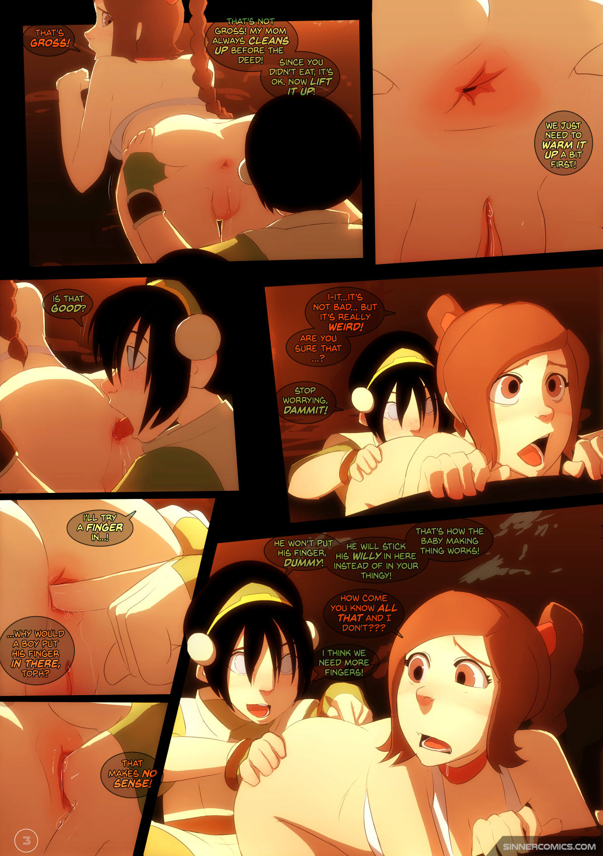 Toph vs. Ty Lee page 3 full