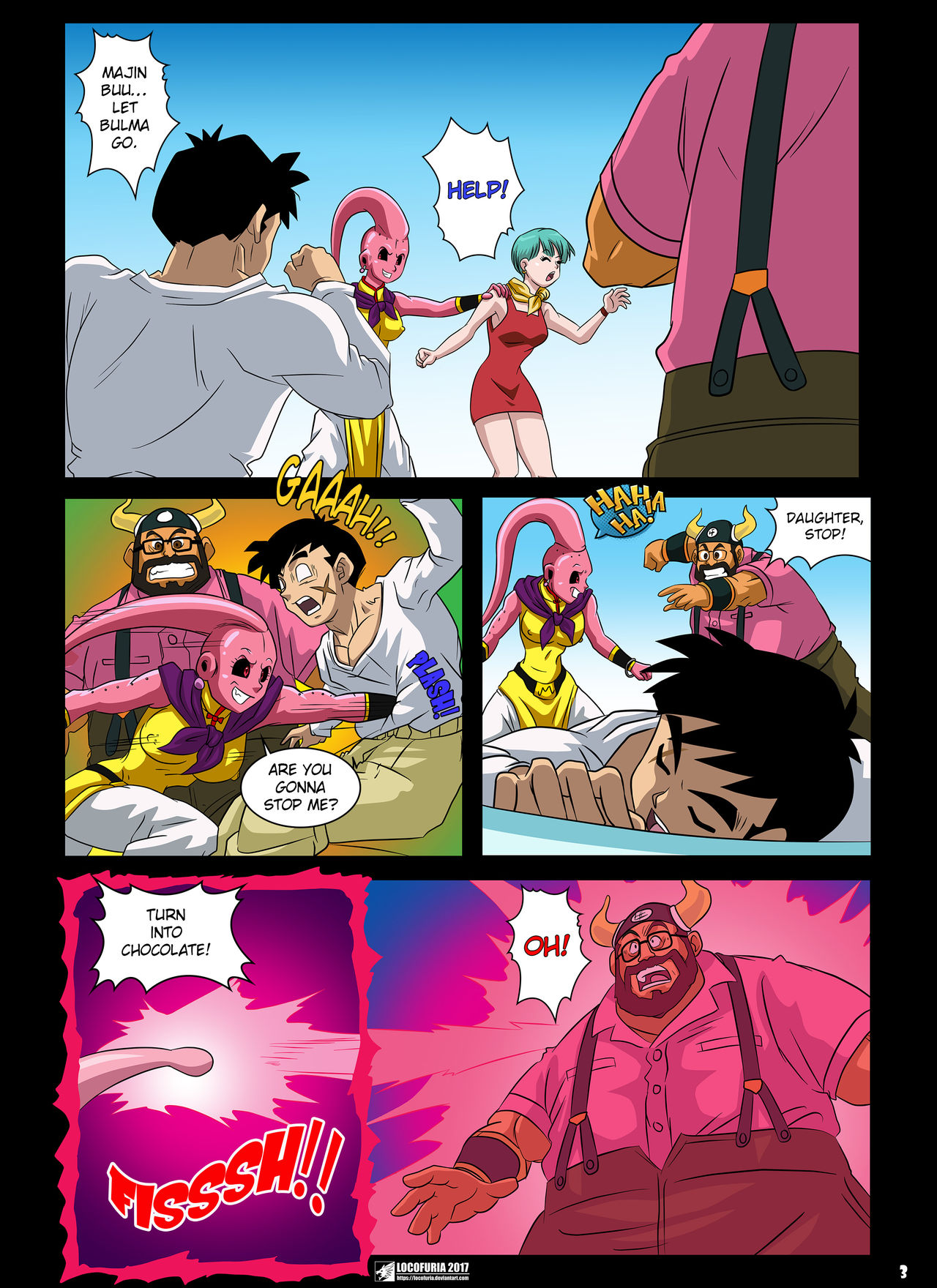 Buu's Bodies #2 - Bulma page 5 full