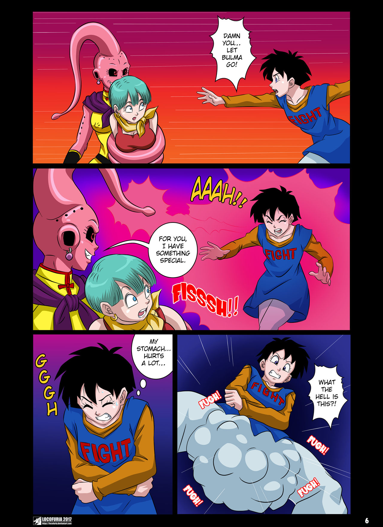 Buu's Bodies #2 - Bulma page 8 full