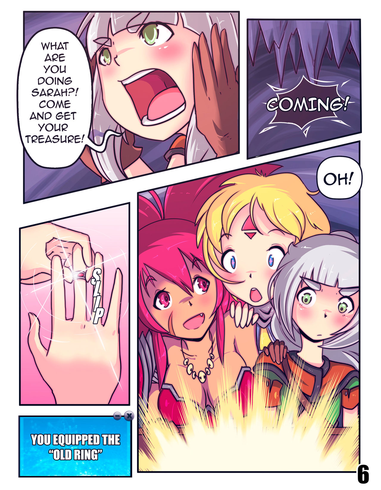 Treasure Hunters and the Ring of Arousal page 8 full