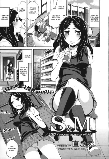 S&amp;M ~Okuchi de Tokete Asoko de mo Tokeru~ | S&amp;M ~Melts in Your Mouth and Between Your Legs~ cover