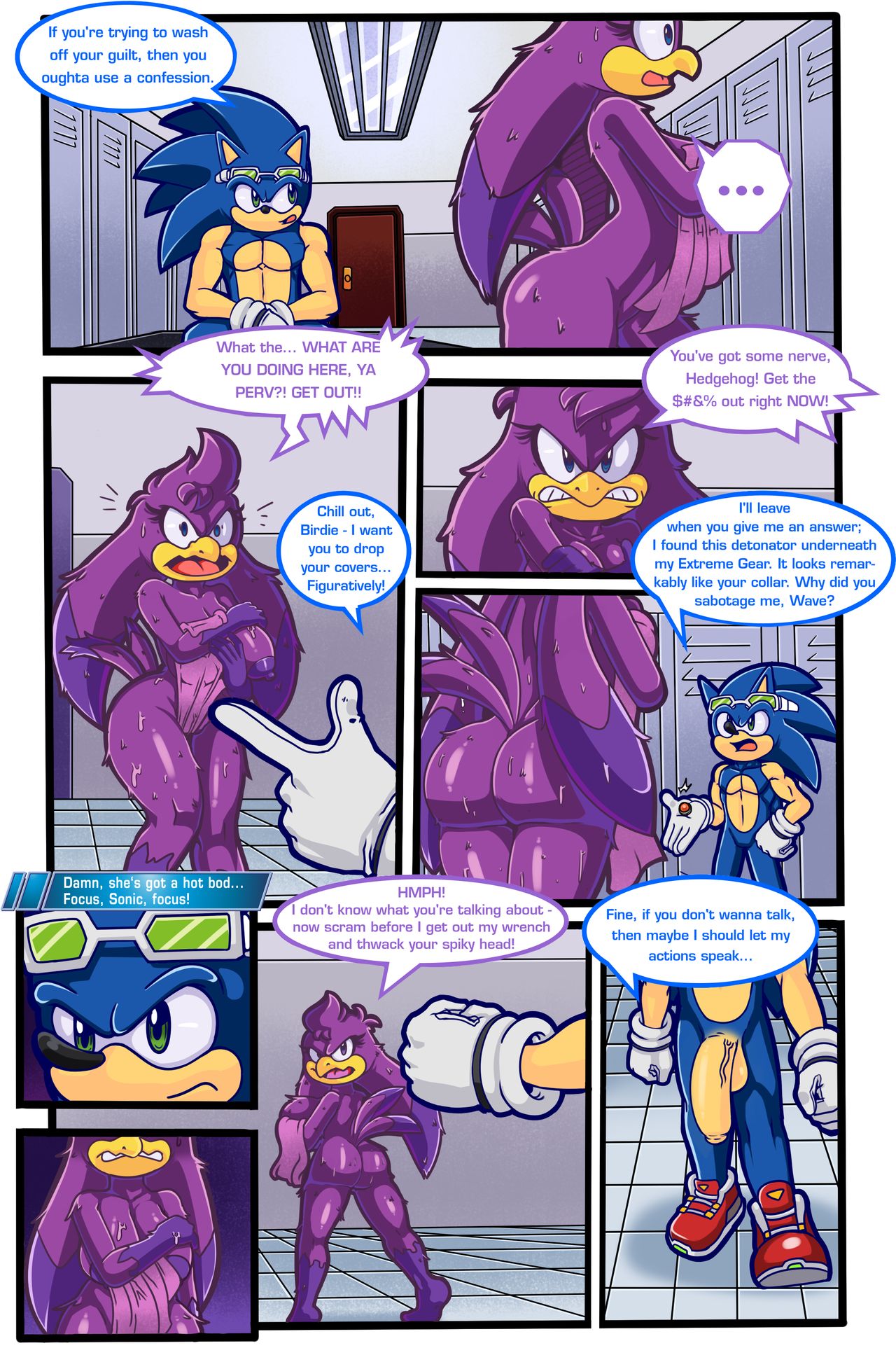 Sonic Riding Dirty page 4 full