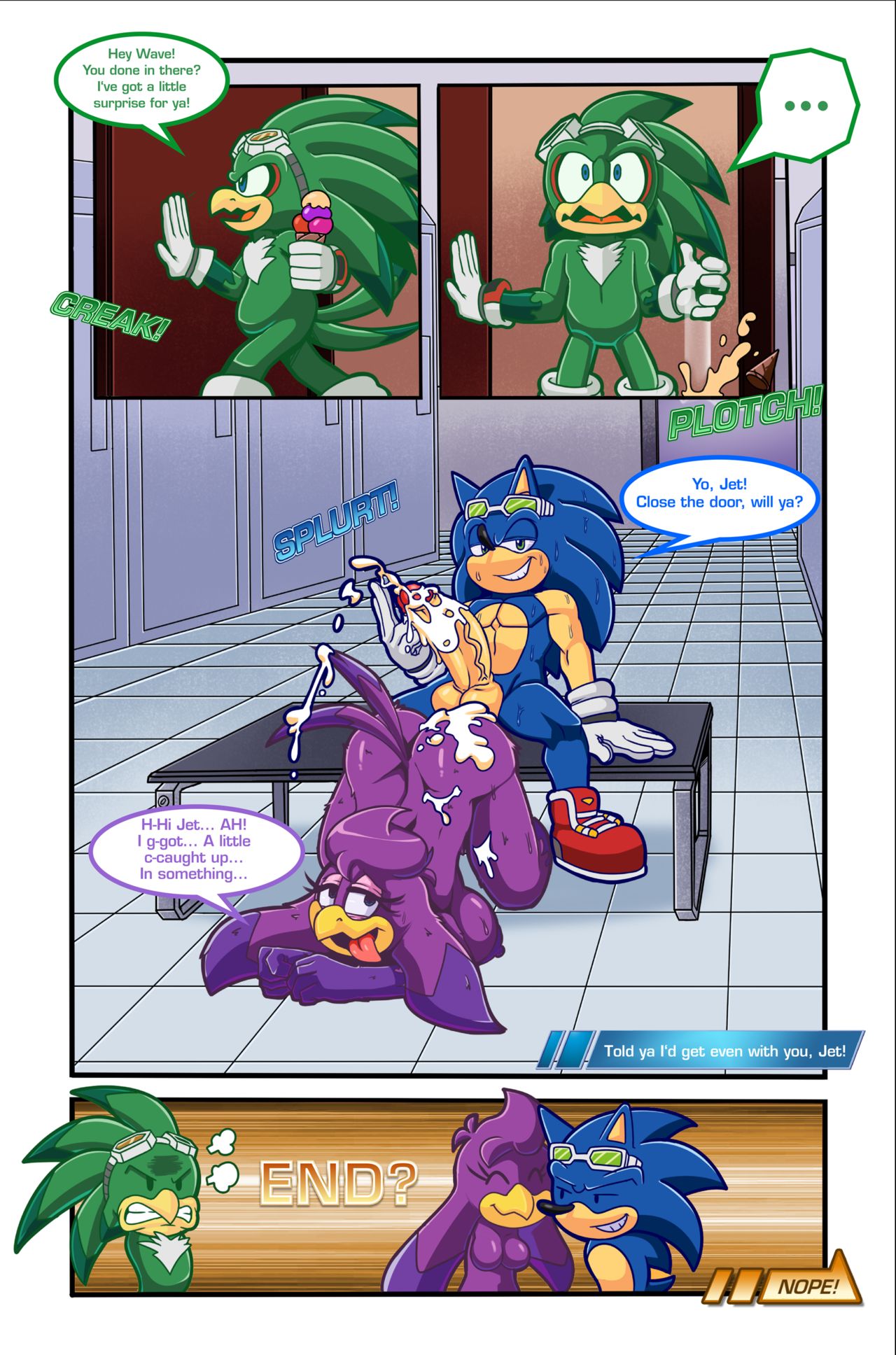 Sonic Riding Dirty page 9 full