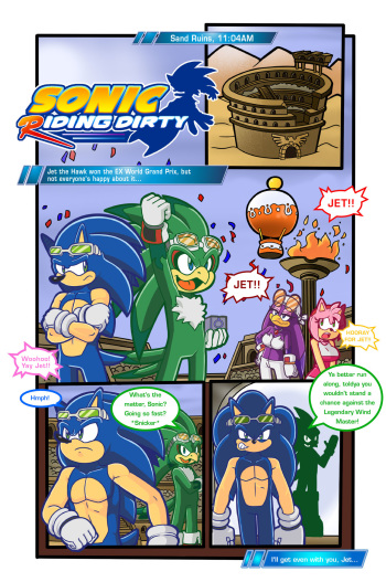 Sonic Riding Dirty cover