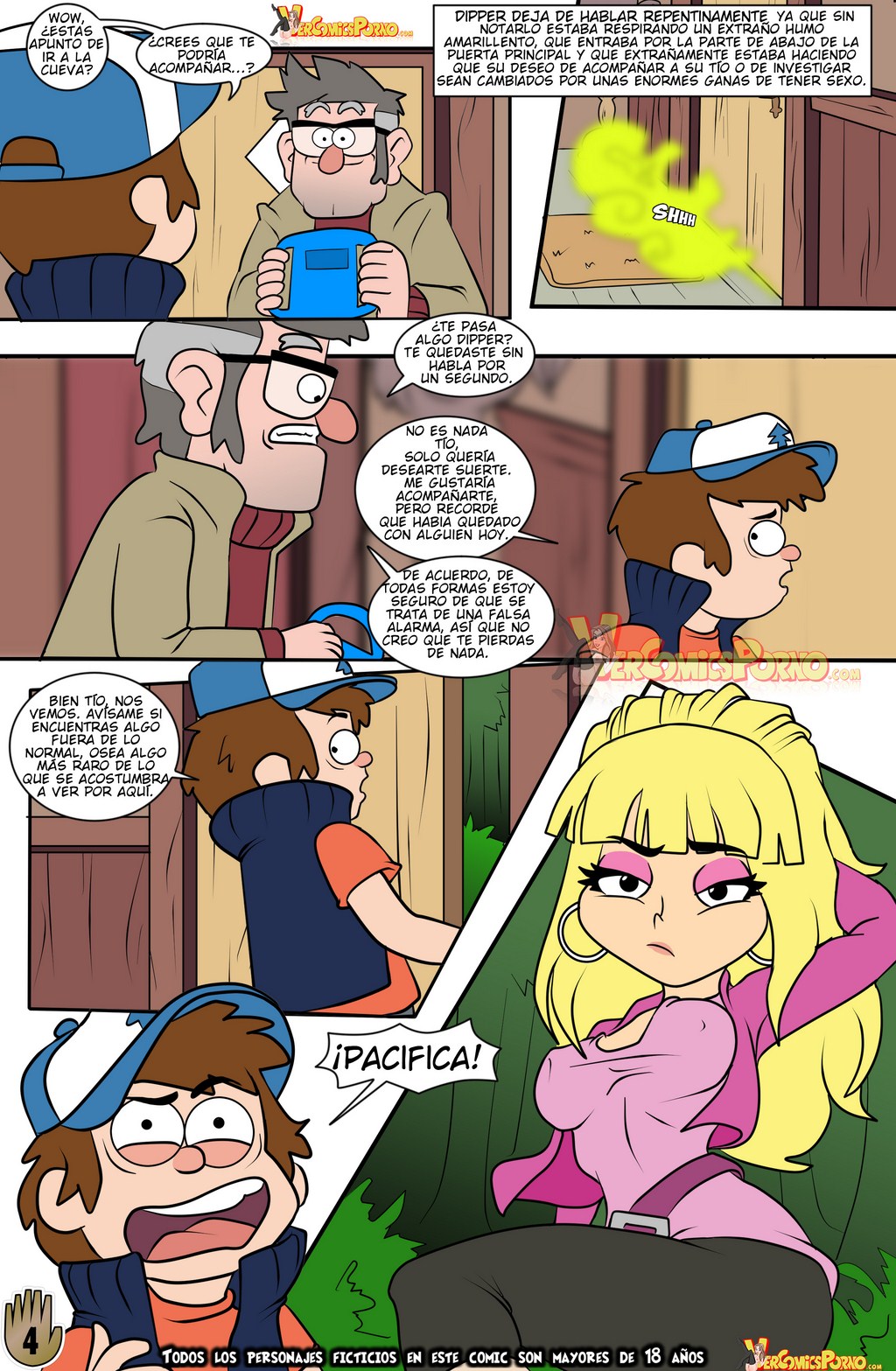 Gravity Falls Un Verano De Placer 2 page 5 full