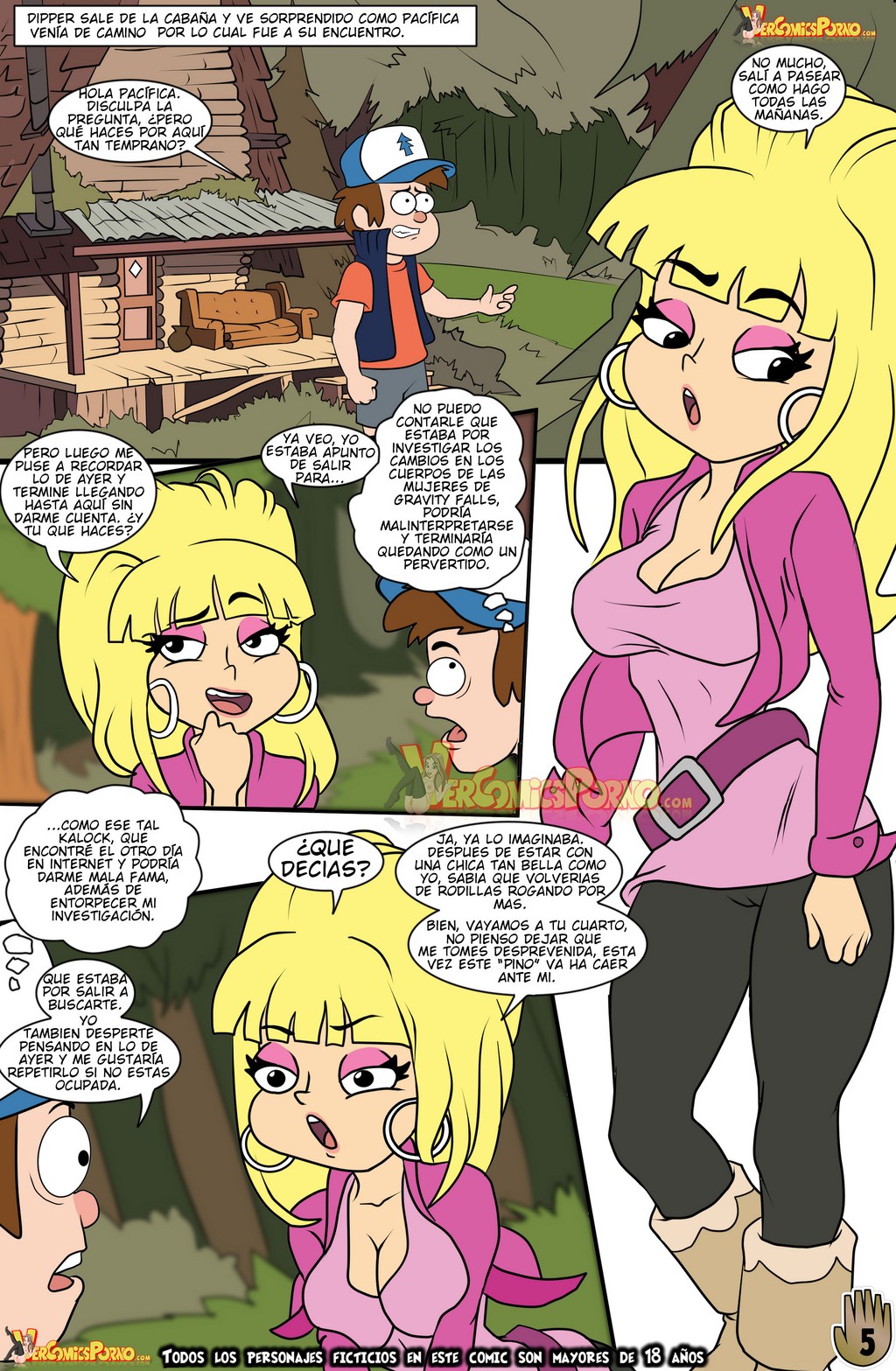 Gravity Falls Un Verano De Placer 2 page 6 full