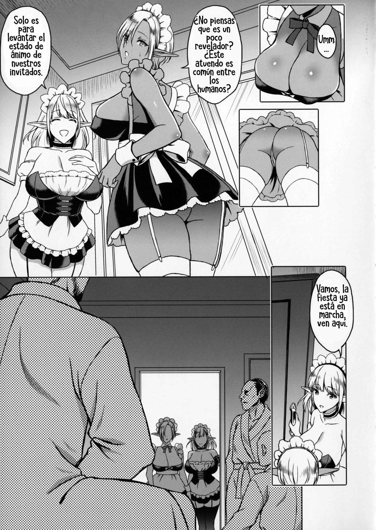 Reizoku Elf Maid + C91 Kaijou Genteibon | Elf Maid Slaves page 6 full