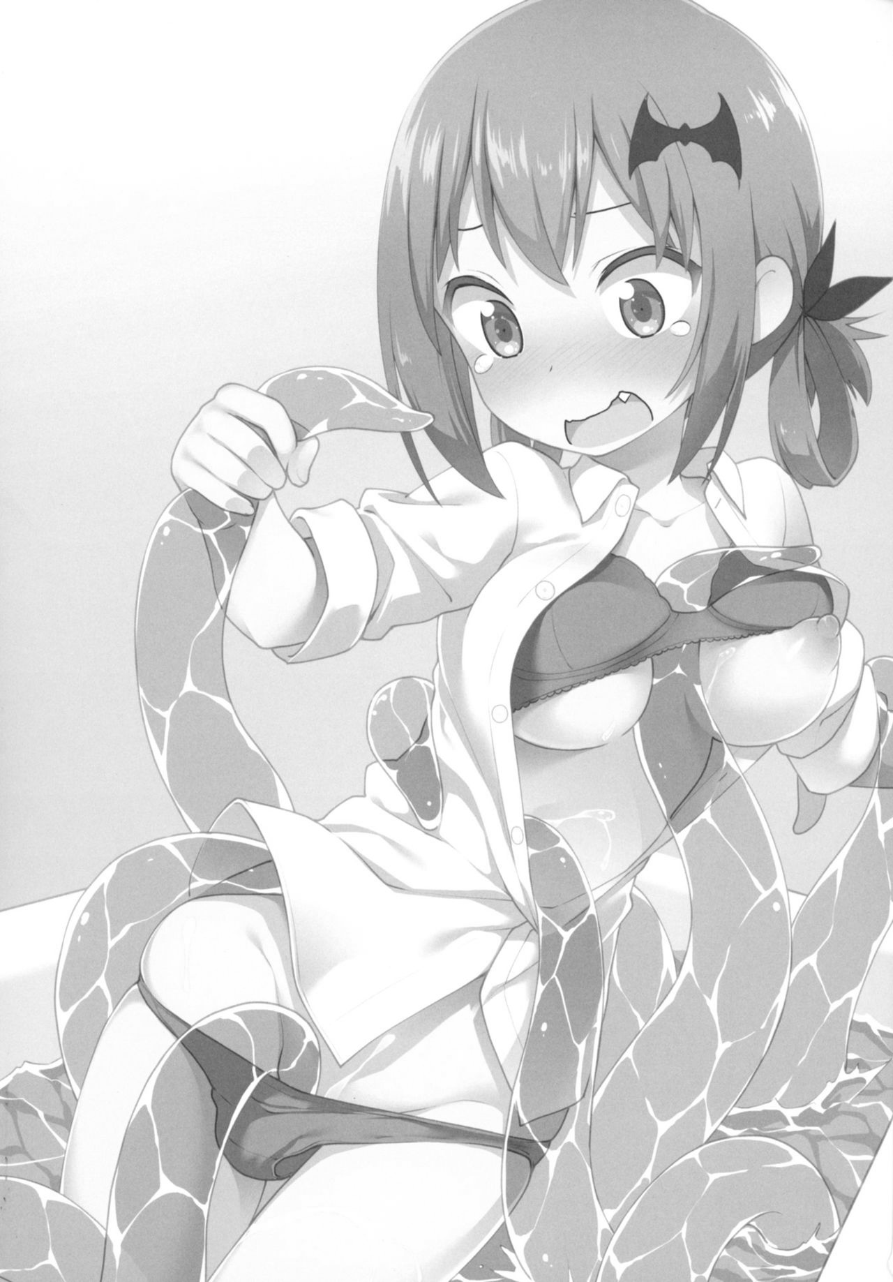 Satania VS Shokushuburo | Satania VS Tentacle Bath page 2 full