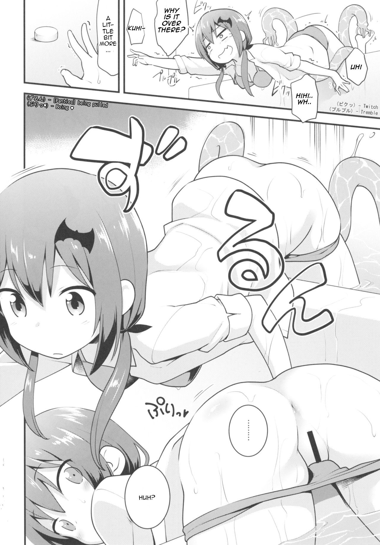 Satania VS Shokushuburo | Satania VS Tentacle Bath page 9 full