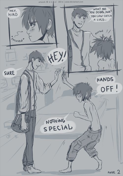 Let Me Be Closer - BH6 Fancomic page 2 full