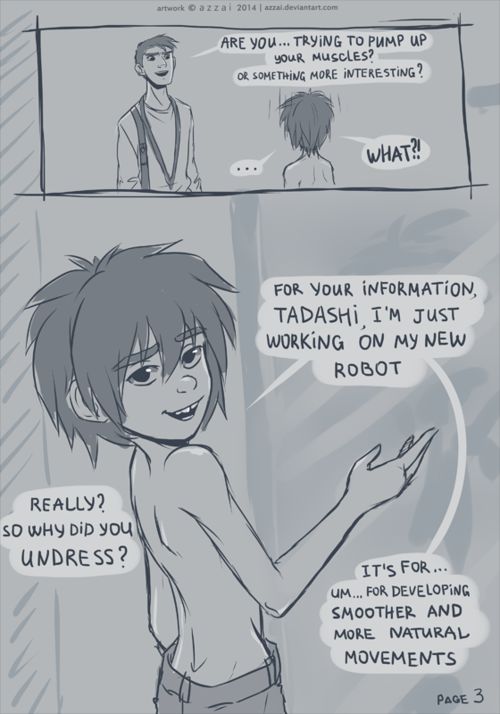 Let Me Be Closer - BH6 Fancomic page 3 full