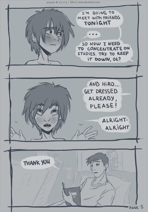 Let Me Be Closer - BH6 Fancomic page 5 full