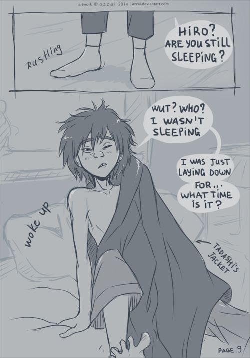 Let Me Be Closer - BH6 Fancomic page 9 full