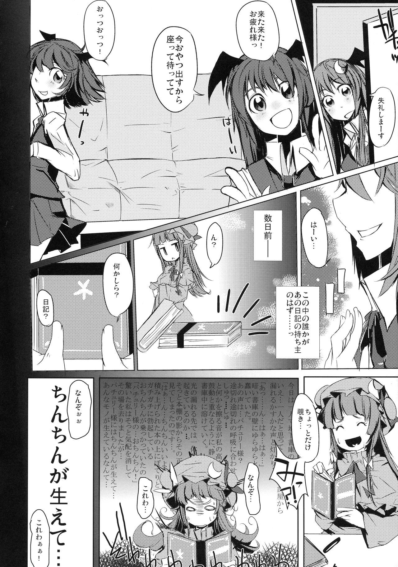 Patchouli no Kawa o Kabutta Koa no Hon page 6 full