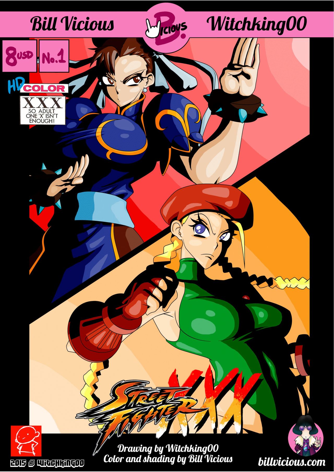 Street Fighter XXX page 1 full