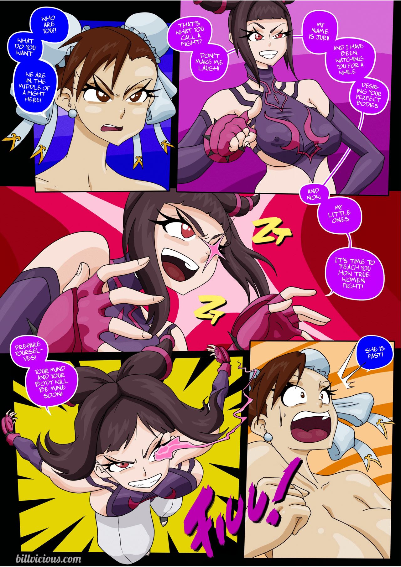 Street Fighter XXX page 9 full