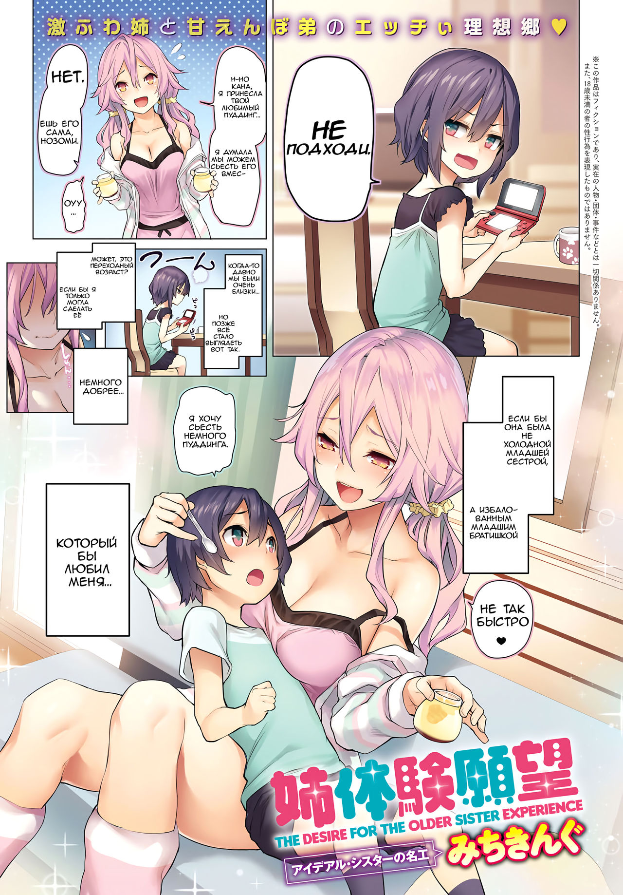 Ane Taiken Ganbou | The Desire For The Older Sister Experience page 2 full