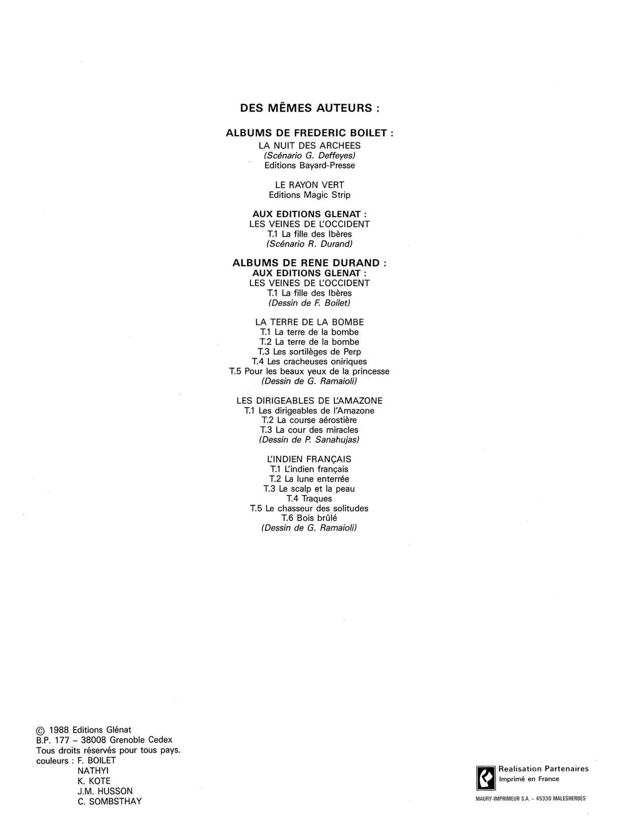 Les Veines De L'Occident - 02 - Le Cheval - Démon page 3 full