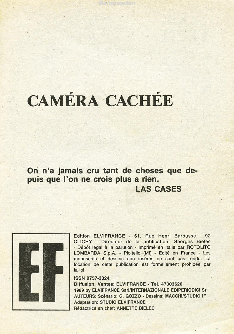 Elvifrance - Série verte - 172 - Caméra cachée page 3 full