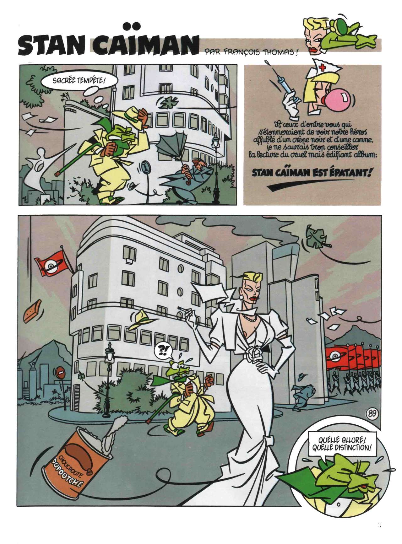 Stan Caïman 4 - Stan Caïman Contre Les Pin-up! page 3 full