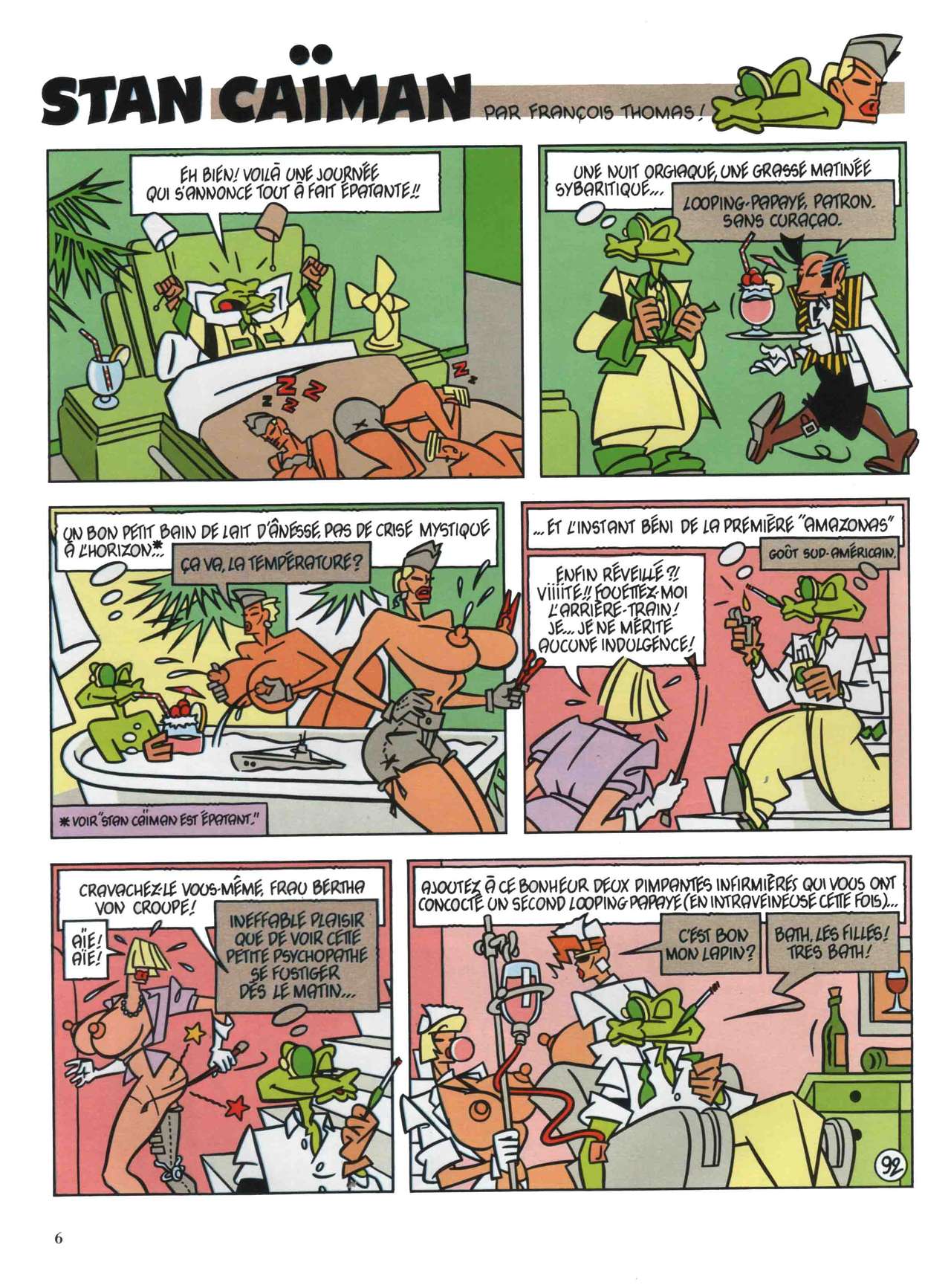 Stan Caïman 4 - Stan Caïman Contre Les Pin-up! page 6 full