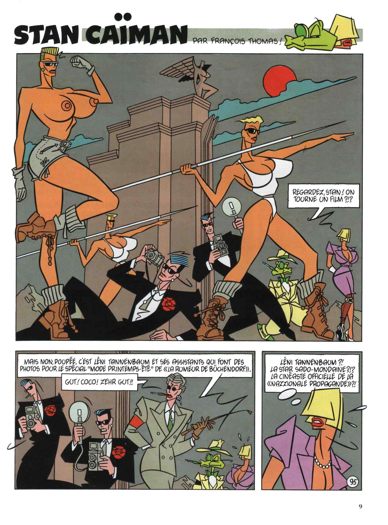 Stan Caïman 4 - Stan Caïman Contre Les Pin-up! page 9 full