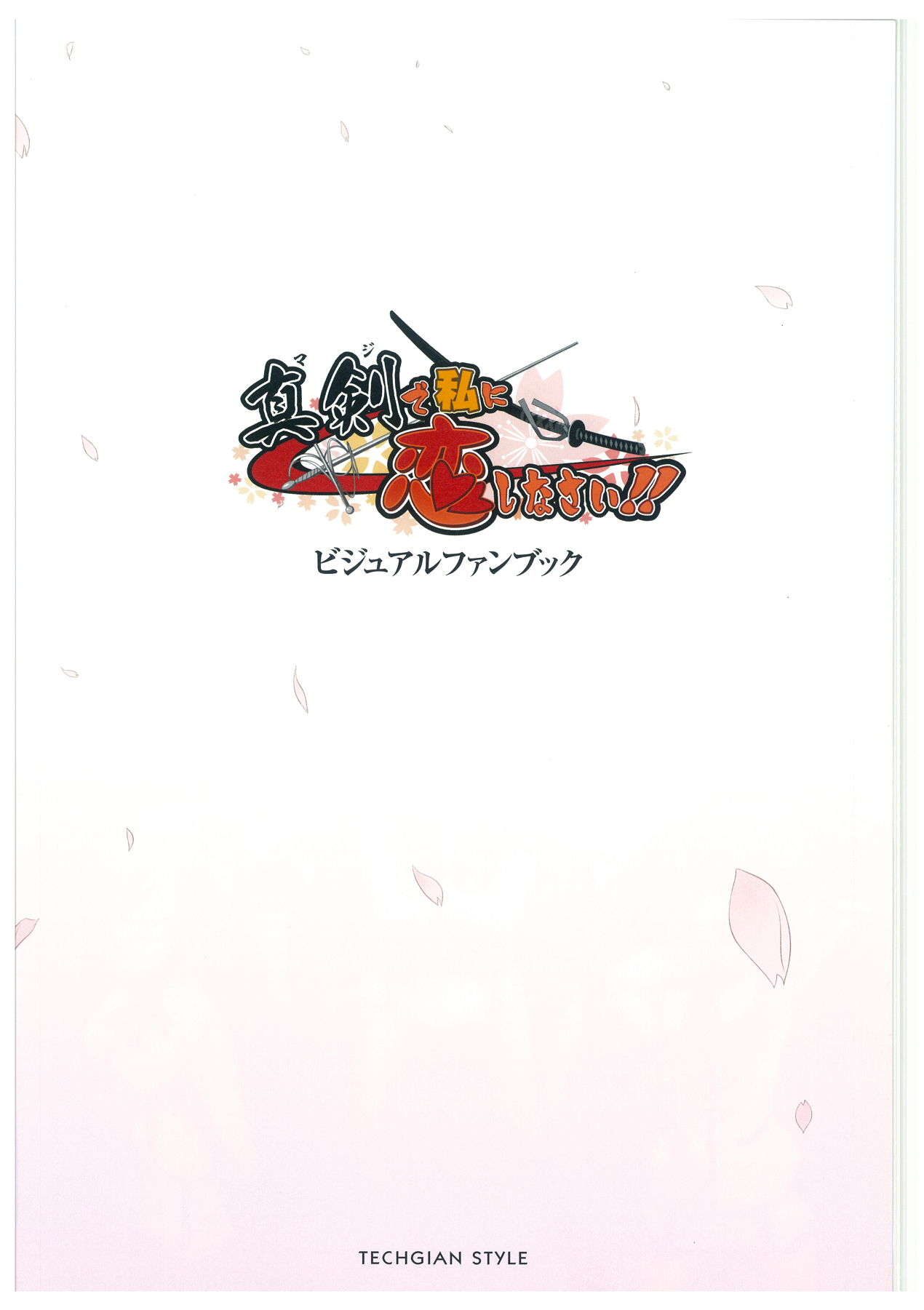 Maji de Watashi ni Koi Shinasai Visual Fan Book page 4 full