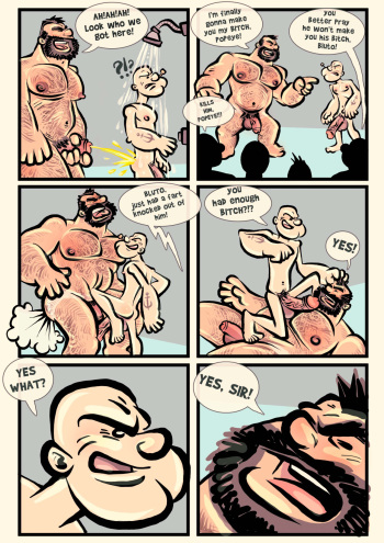 popeye and bluto cover