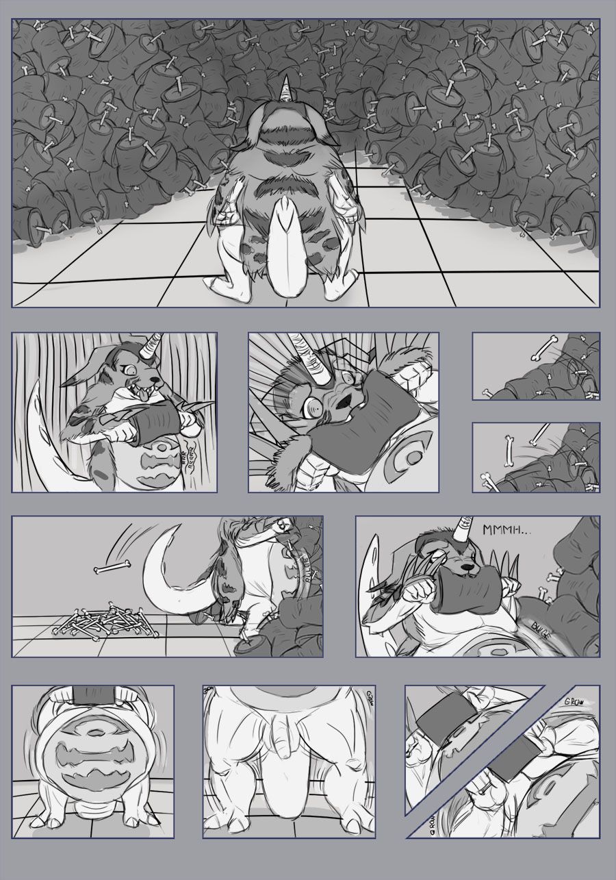 Blueblaster - Gabumon's feast page 2 full