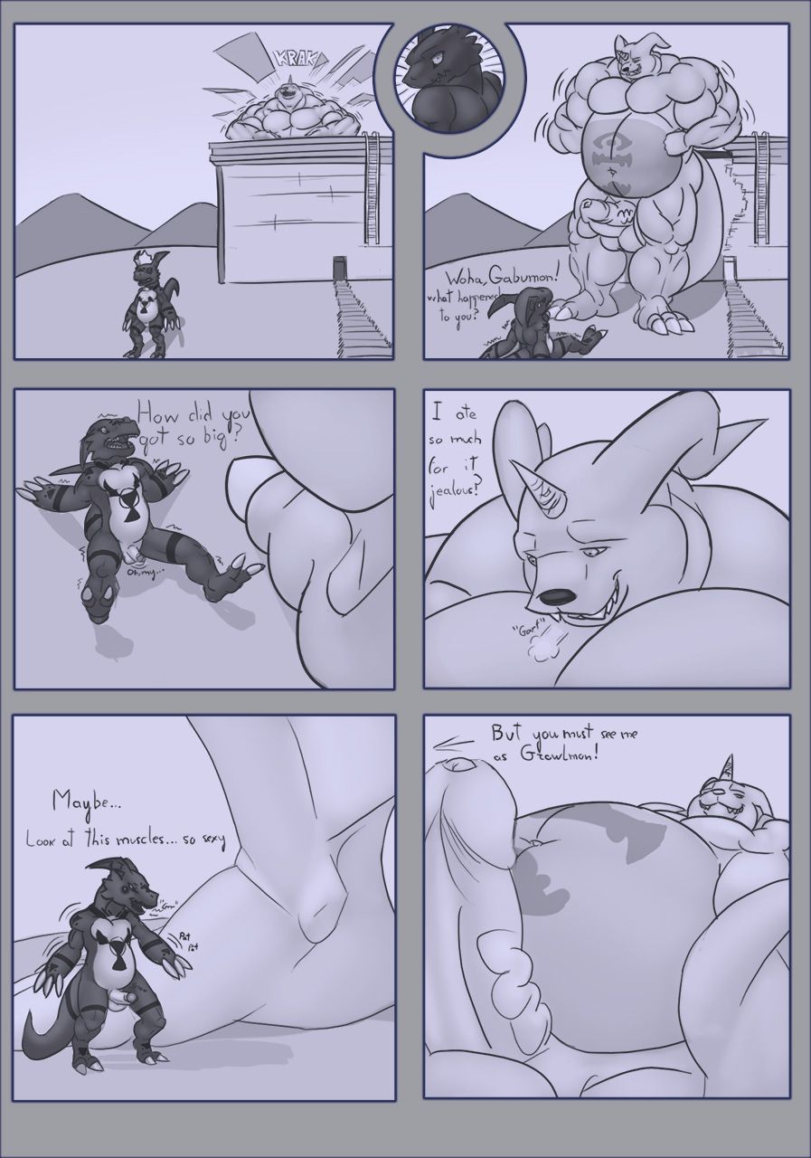 Blueblaster - Gabumon's feast page 4 full