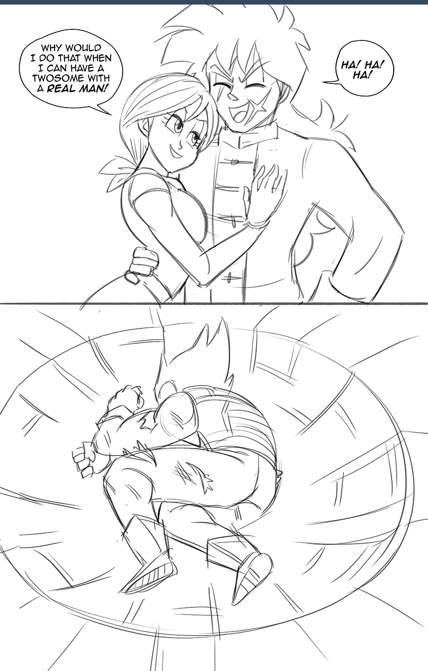 Yamcha’s April Fools Day page 6 full