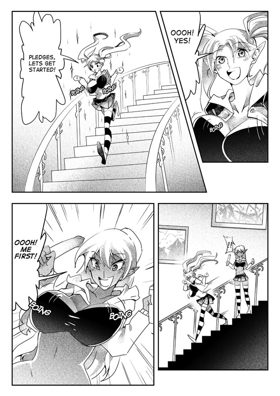 Attack of the Boobilicous Cheer Leading Vampires from Mars page 4 full