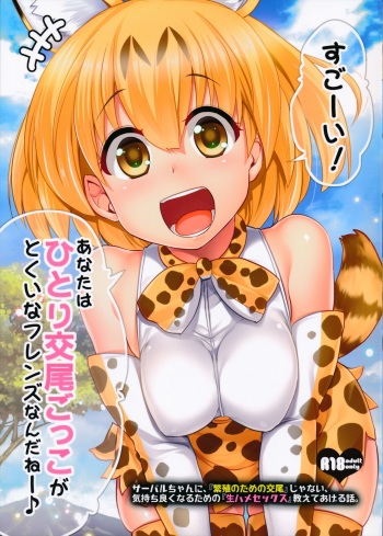 Sugoi! Anata wa Hitori Koubi Gokko ga Tokui na Friends Nanda ne - Serval-chan ni, "Hanshoku no Tame no Koubi" ja nai, Kimochiyoku Naru Tame no "Namahame Sex" Oshieteageru Hanashi. cover