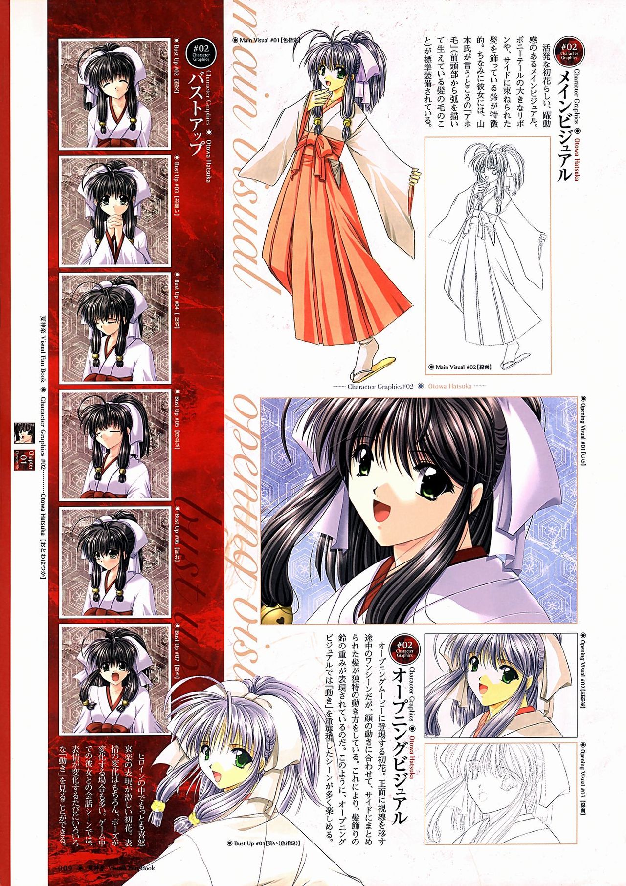 Natsu Kagura - Visual Fan Book page 10 full