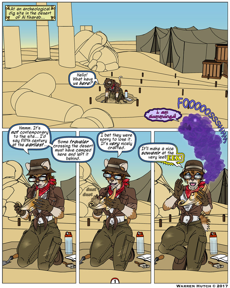 Professor Honeywell Makes A Discovery page 1 full