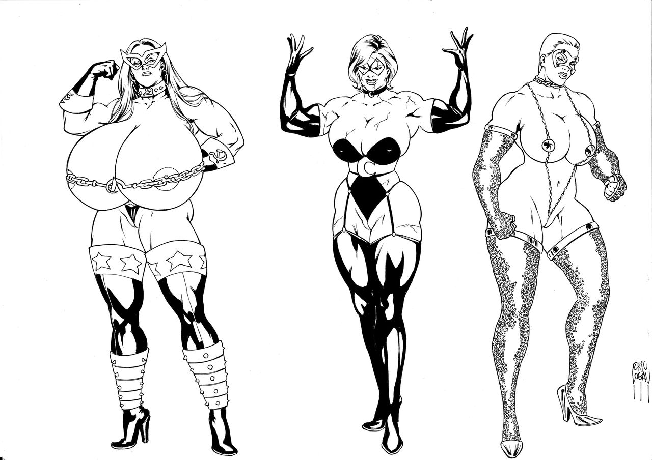 Superheroines page 3 full